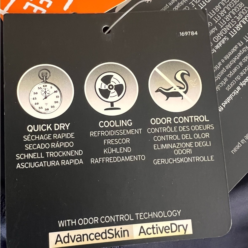 Salomon Elevate women’s athletic shorts 2 in 1 size xl color night sky - Picture 5 of 8